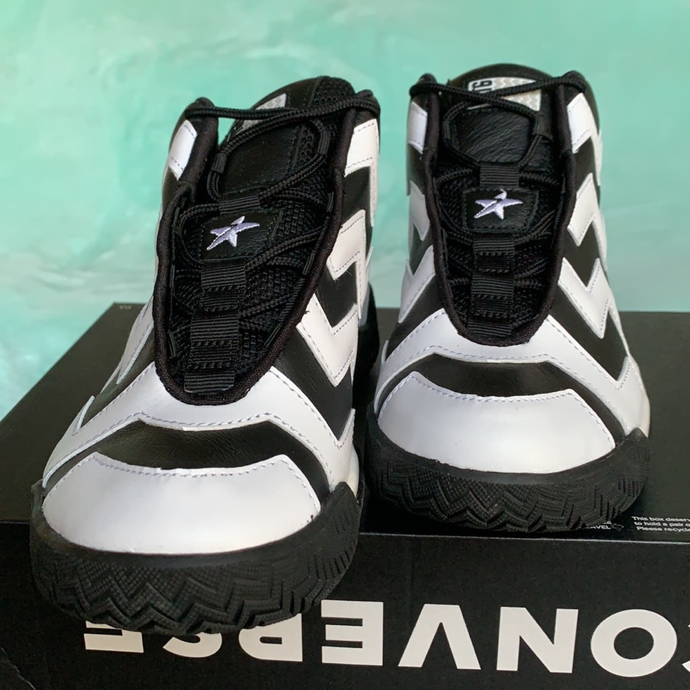 CONVERSE VLTG MID BLACK/WHITE/BLACK WMNS - Picture 10 of 15